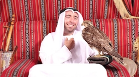 עומר אדם והבז, צילום: אינסטגרם עומר אדם